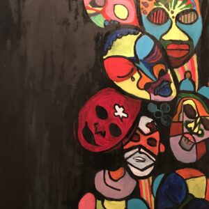 masked identities by aniques art